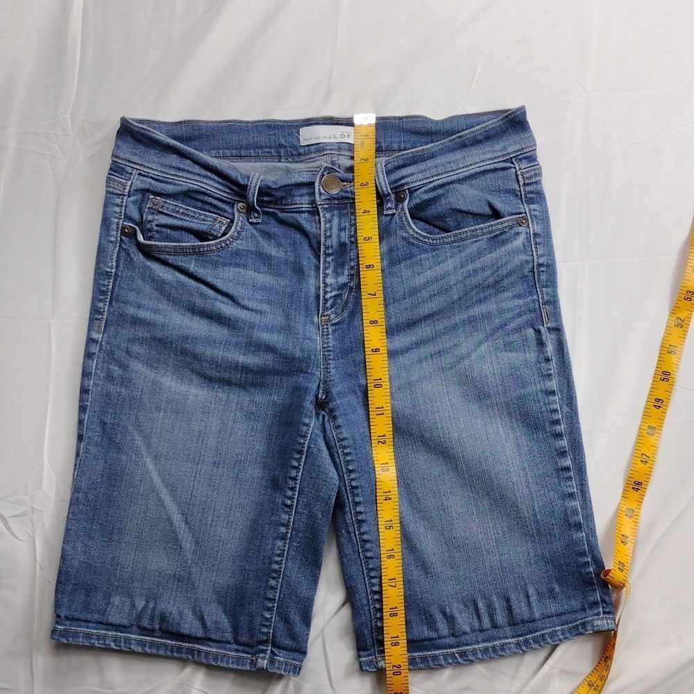 Ann Taylor Loft Denim Jeans Shorts - Picture 7 of 12